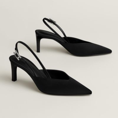 Jackie 90 pump - Black | Hermès USA